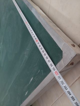 Pizarra grande escolar de tiza