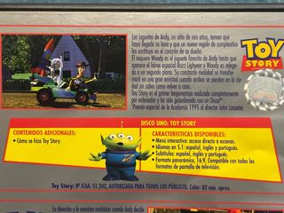 Toy Story 1 y 2 DVD pack edicion rara
