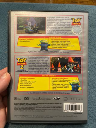Toy Story 1 y 2 DVD pack edicion rara