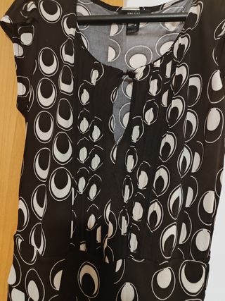 Vestido Vintage Mango.