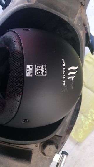 Casco de moto 