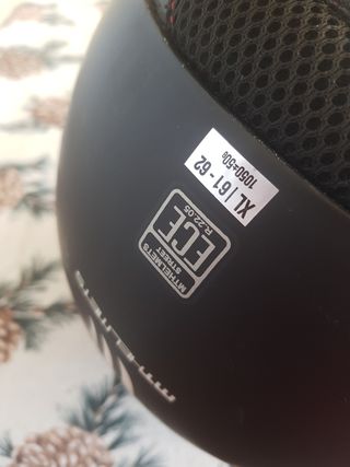 Casco de moto 