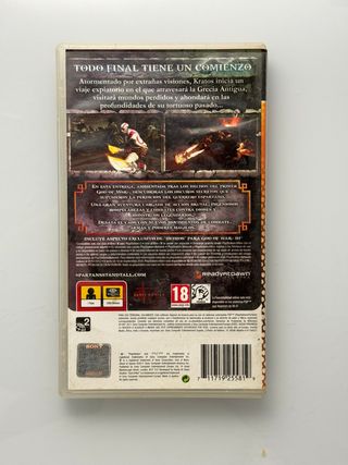 GOW Ghost of Sparta para PsP