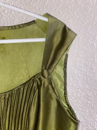 Corpiño color verde de fallera