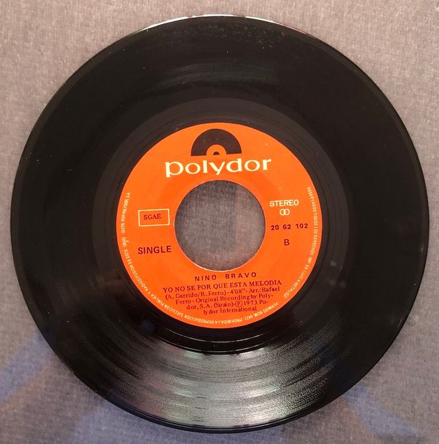 Nino Bravo Disco in vinile, Singolo 1973