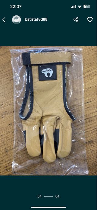 Luvas Bearpaw arco e flecha - Novo