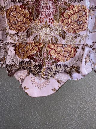 Traje de fallera color rosa