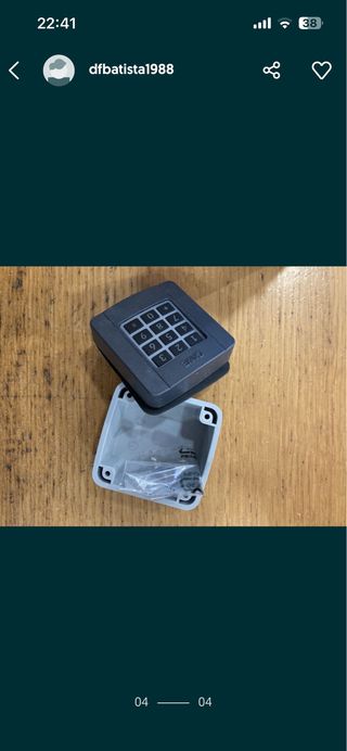 CAME SELETOR com TeClado Radio 806SL-0150 - Novo