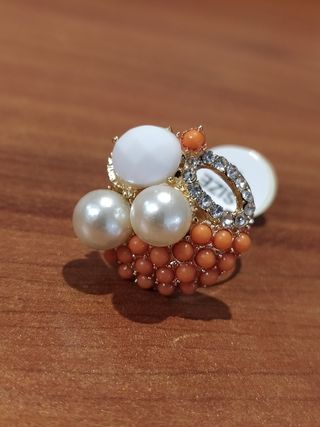 Anello arancione regolabile