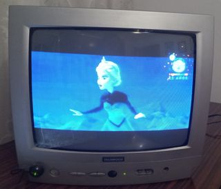 Televisor de 14 pulgadas y TDT