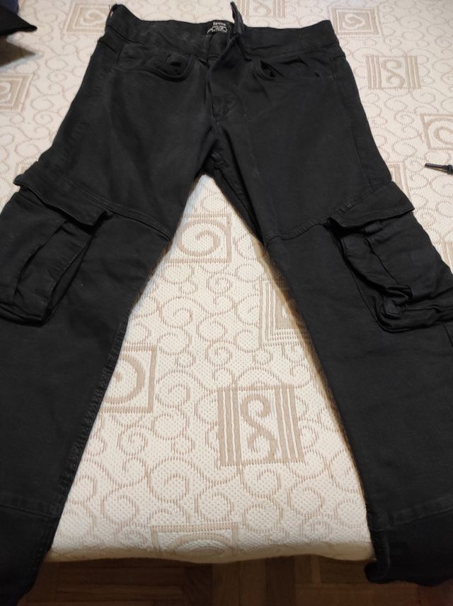 Pantalones cargo chico