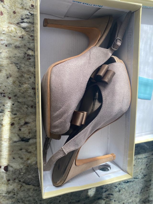 Zapato verano tacon 38