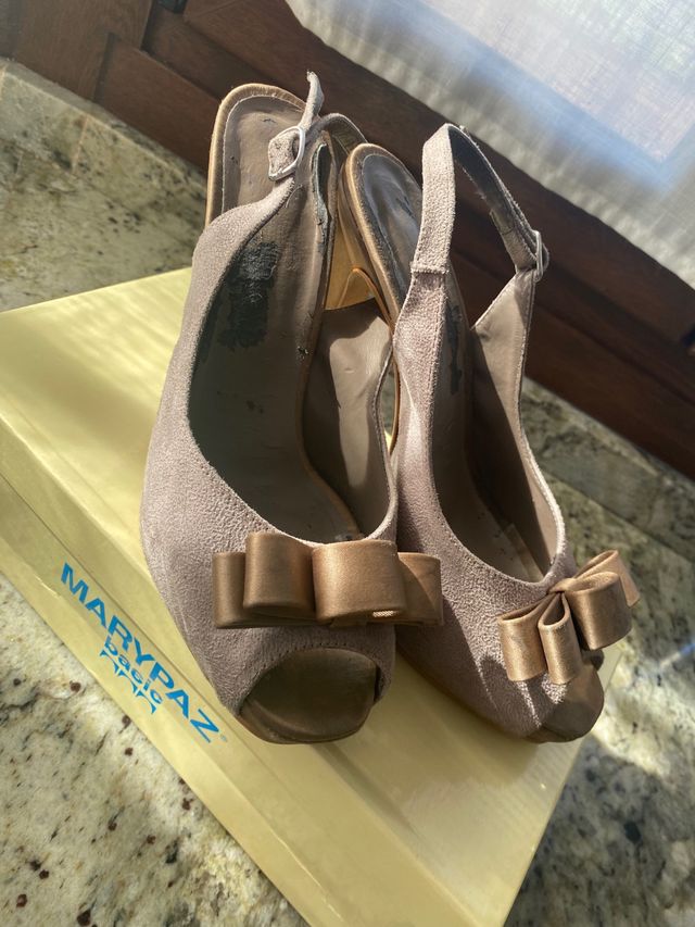 Zapato verano tacon 38