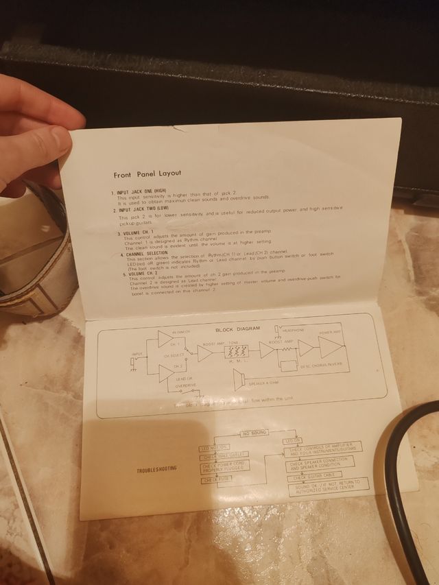 Amplificador de guitarra Axtech