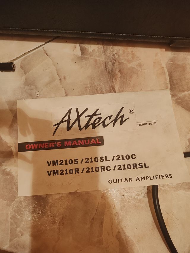 Amplificador de guitarra Axtech