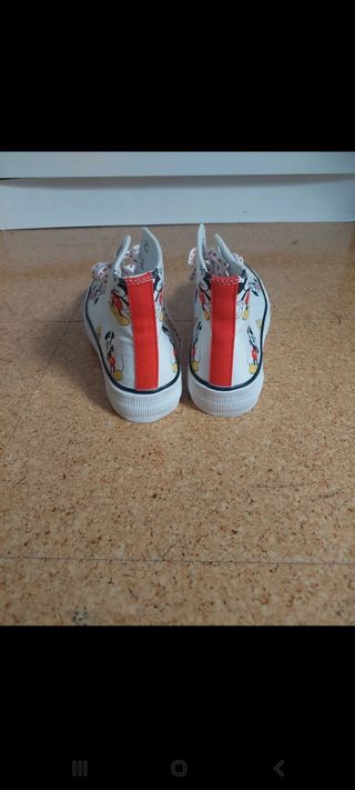 Zapatillas - Botas con dibujos Mickey