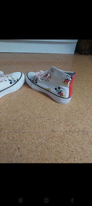 Zapatillas - Botas con dibujos Mickey