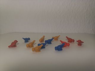 Playmobil 12 pájaros, precio por 12 ud.