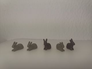 Playmobil 5 conejos, precio por 5 conejos