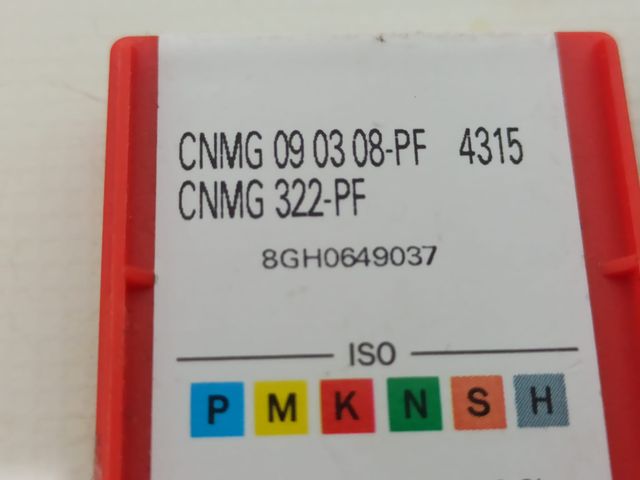 Plaquitas Sandvik P-299