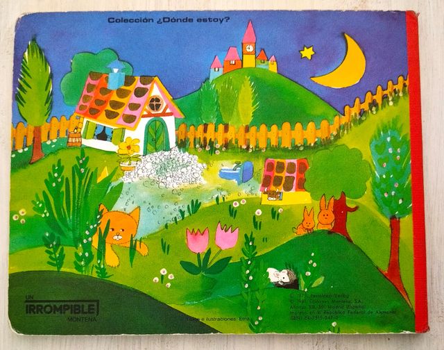 ¿DONDE ESTOY? El gato y el ratón Libro de 1/3 años