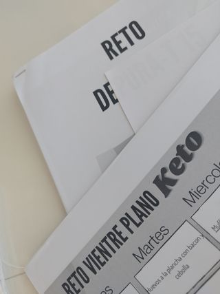Menús semanales keto