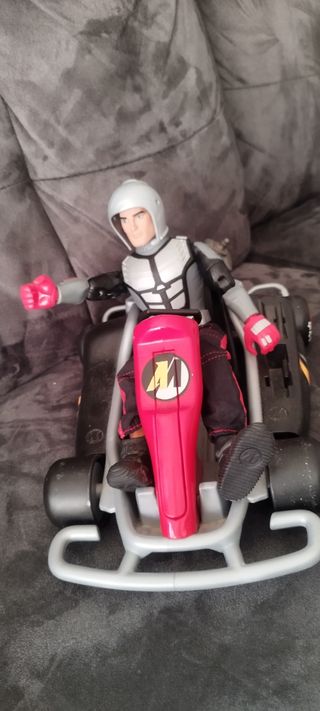 Action man coche carreras