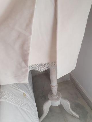 Vestido blanco muy original