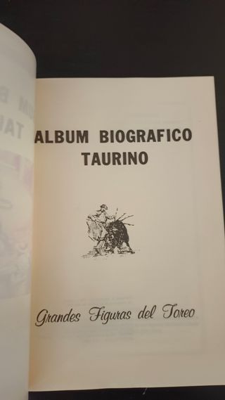 Álbum biografico Taurino
