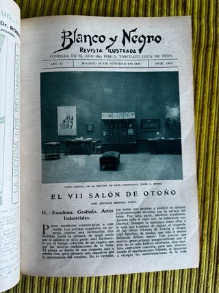 REVISTA “BLANCO Y NEGRO” (1927, octubre-diciembre)