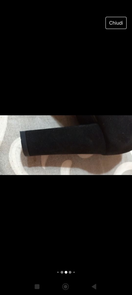 Décolleté donna nera vellutata ottime