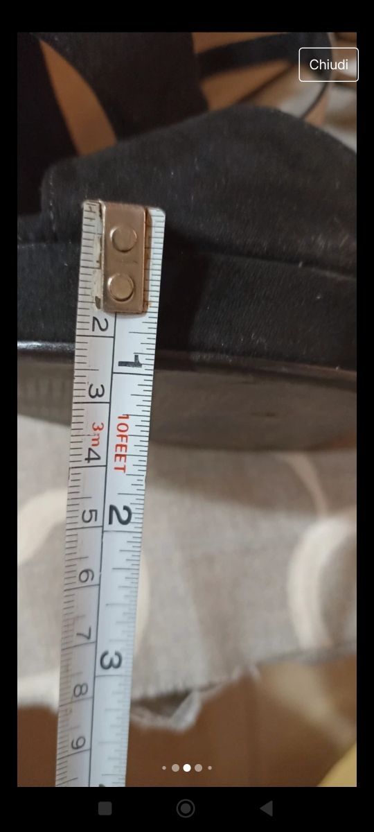 Décolleté donna nera vellutata ottime