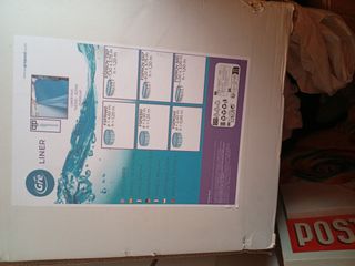 Lona nueva a estrenar sin abrir la caja 610 * 3,50