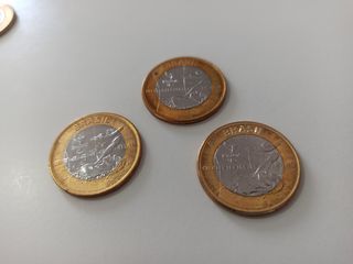 22 monedas Olimpíadas Rio 2016, Brasil