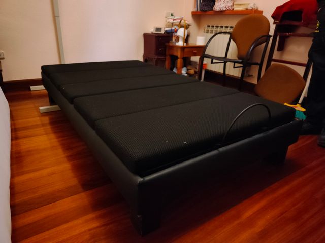 Somier acolchado articulado eléctrico