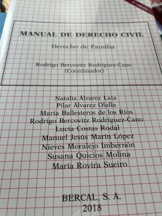 Manual de derecho civil