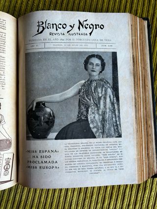 REVISTA “BLANCO Y NEGRO”, (1935, junio-julio)