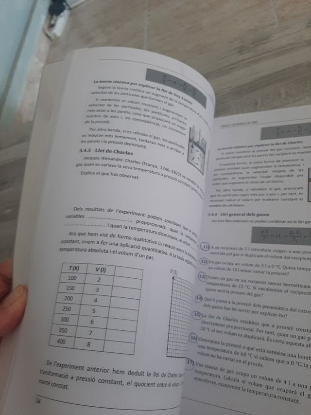 Física I química 3° de eso