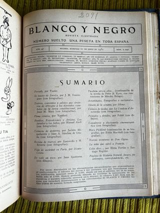 REVISTA “BLANCO Y NEGRO” (1931, marzo-junio)