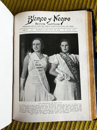 REVISTA “BLANCO Y NEGRO” (1934, mato-junio)
