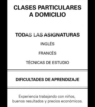 Doy Clases particulares y hago resúmenes 