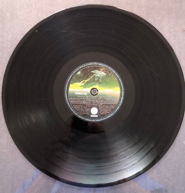 STATUS QUO - Disco in vinile a dodici barre d'oro 1974-80