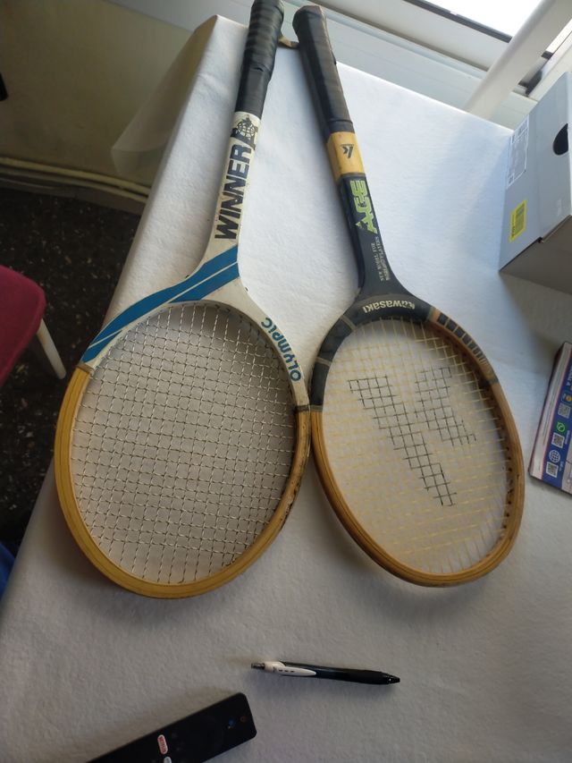 Raquetas madera