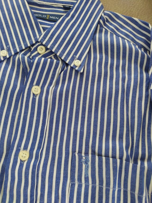 Camicia Gold Man 100% cotone 