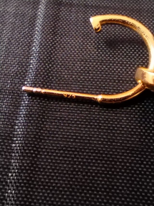 Pendientes plata con diamantes