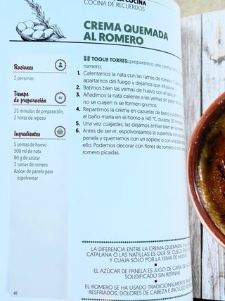 Torres en La Cocina Libro Recetas