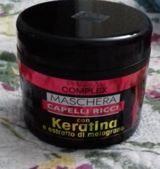Maschera per capelli ricci 