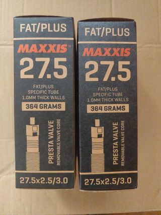 MAXXIS FAT/PLUS 27,5x2,50/3,00 Presta 38 mm.
