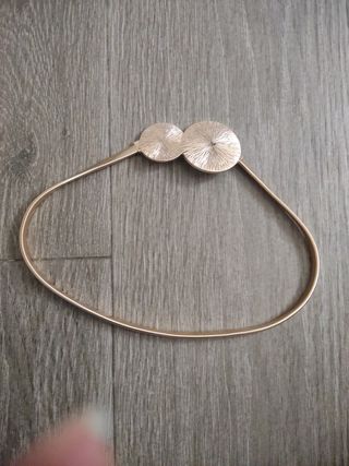 Cinturón elástico dorado , SIN ESTRENAR