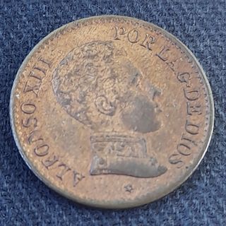 Moneda 1 céntimo 1906*6 SLV